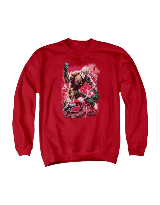 Justice League Of America Finished Crewneck Sweatshirt