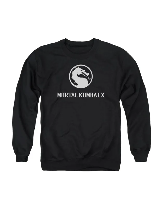 Mortal Kombat X Dragon Logo Crewneck Sweatshirt