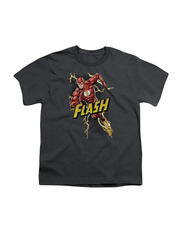 Justice League Of America Bolt Run Short Sleeve Tee - Stylish, Everyday Wear