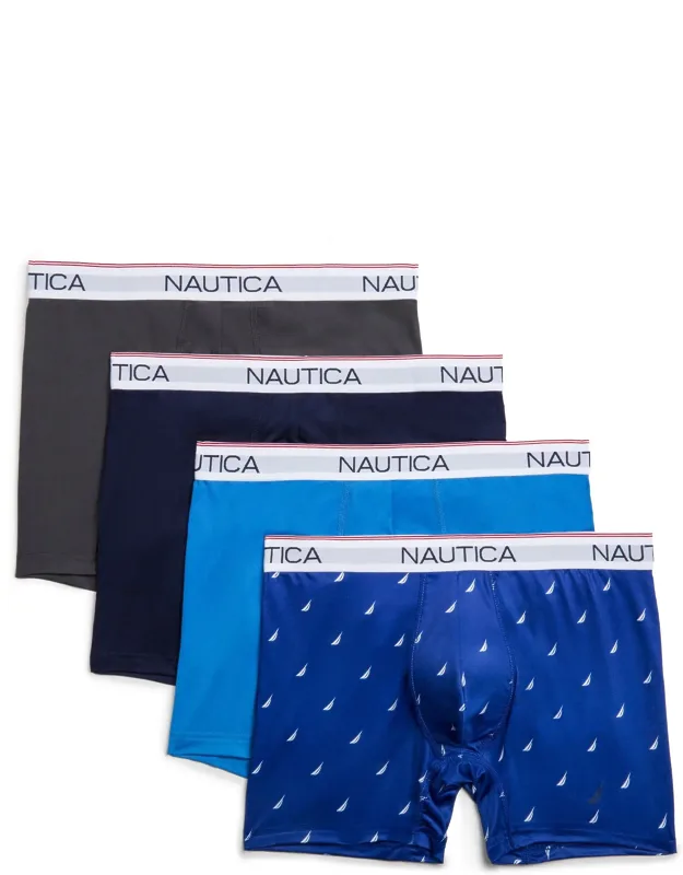 Stretch Performance Boxer Briefs, 4-pack