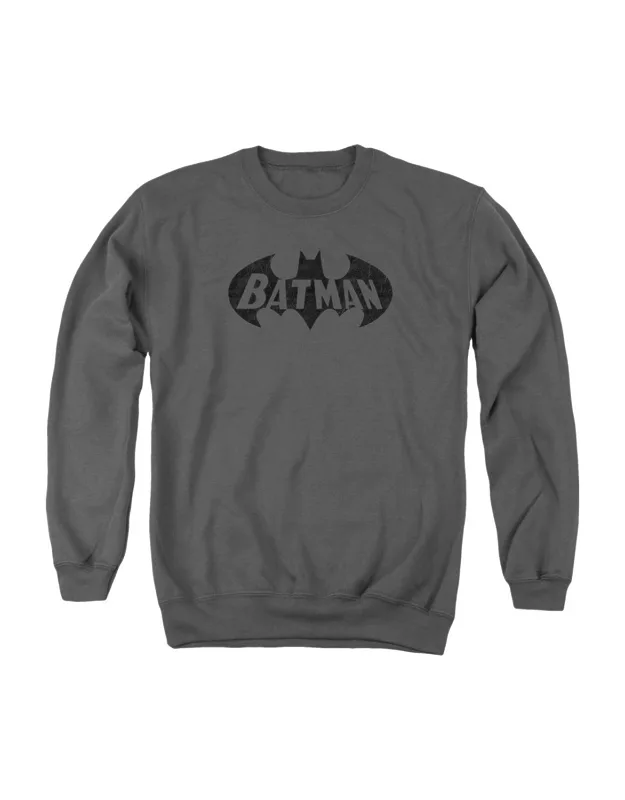 Batman Crackle Bat Crewneck Sweatshirt