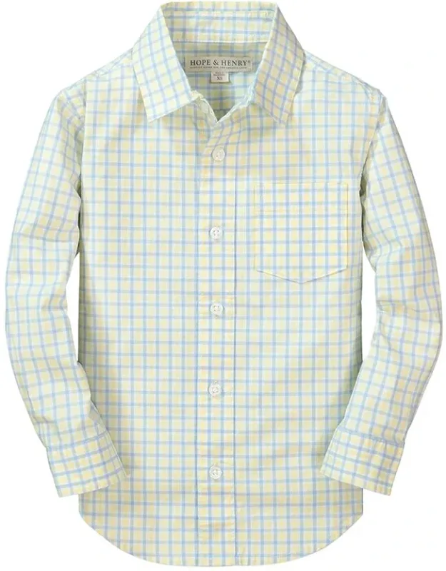 Stretch Poplin Long Sleeve Shirt