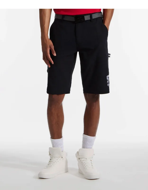 Keep Tabs On Belted Cargo Shorts