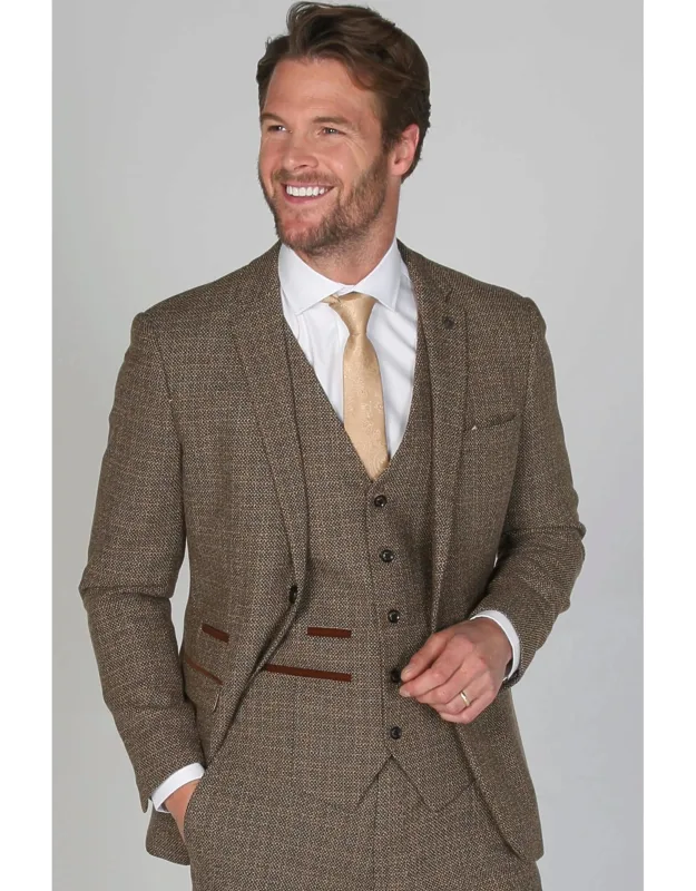 Tweed Check Blazer