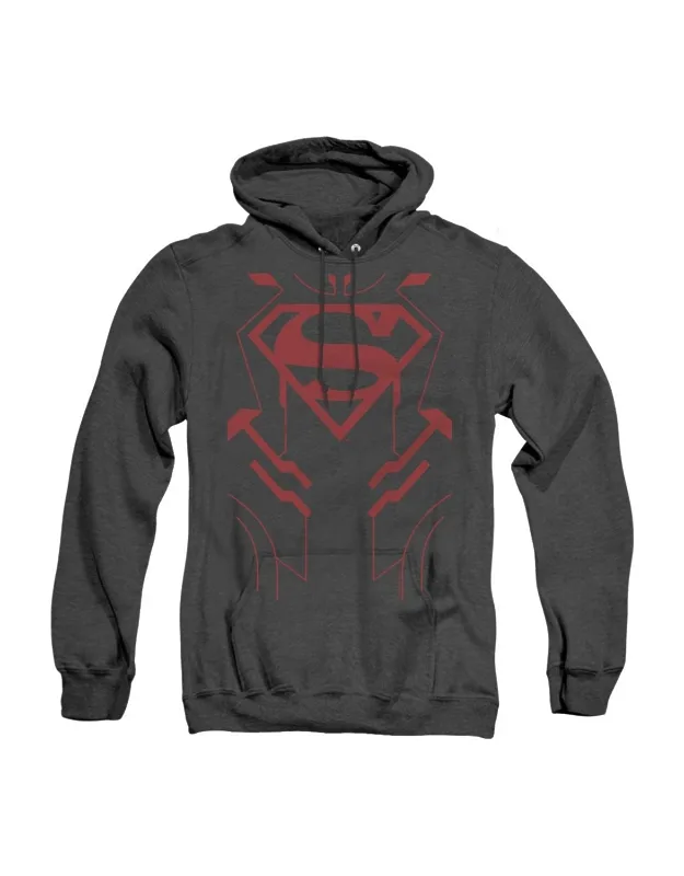 Justice League Of America Superboy Hoodie / Hooded Sweatshirt, 50% Cotton And 50% Polyester