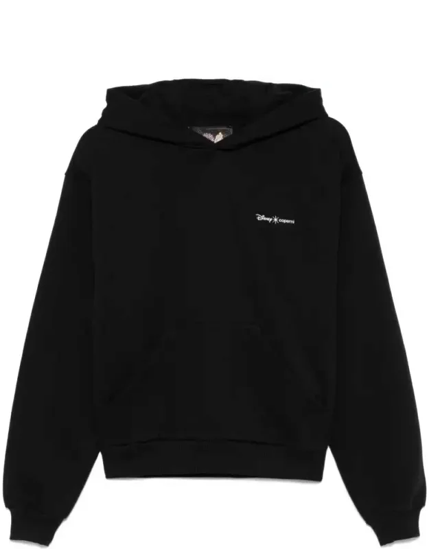 Cotton Hoodie With Logo Print