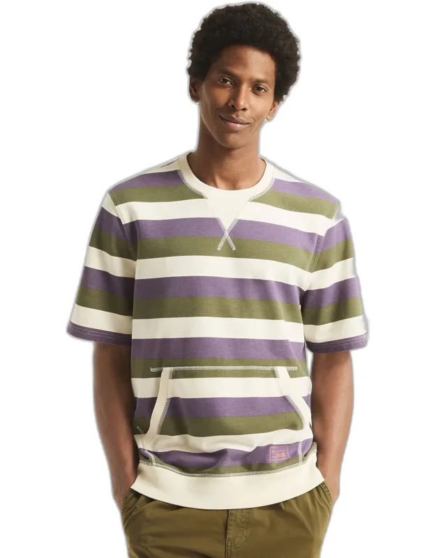 Striped Crewneck T-shirt