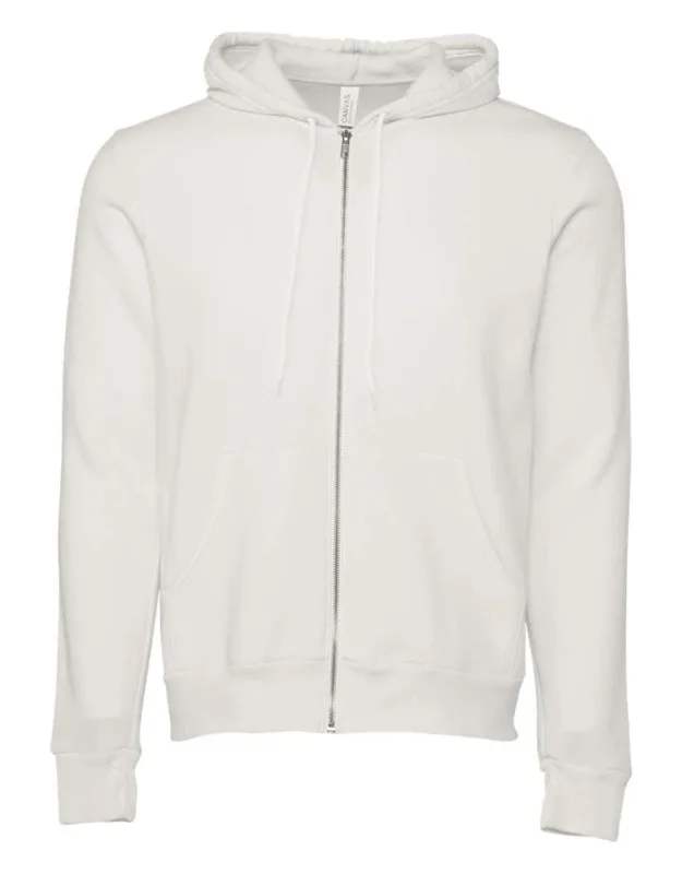Sponge Fleece Full-zip Hoodie