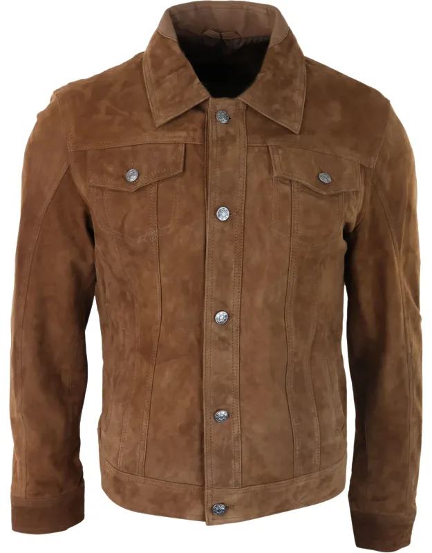 Suede Biker Jacket