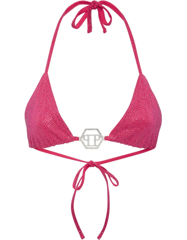 Top Bikini Stones Bejeweled Adjustable