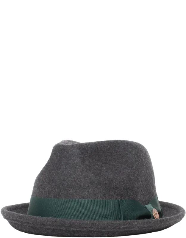 Wool Pork Pie Fedora Hat
