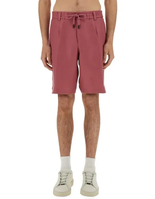 Linen Relaxed Fit Shorts