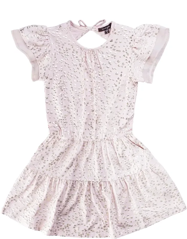 Mary Dress With Flirty Sleeves And Open Back