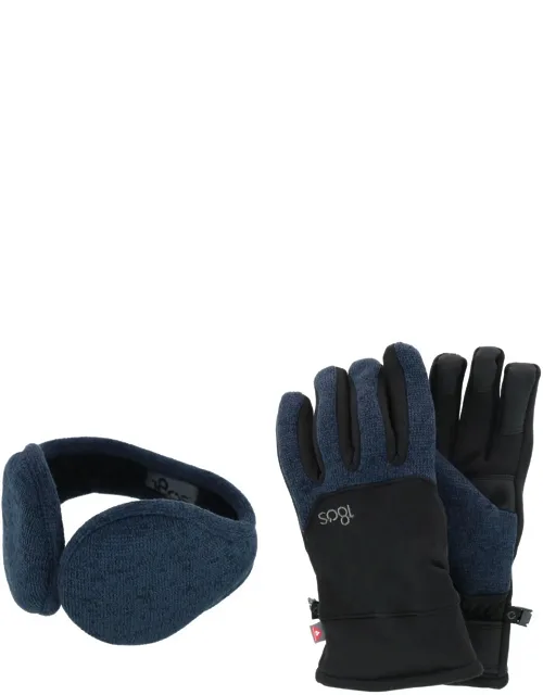 All Finger Touchscreen Winter Gloves And Ear Warmer Set