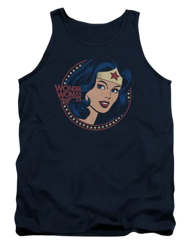 Wonder Woman 75 Starburst Portrait Tank Top