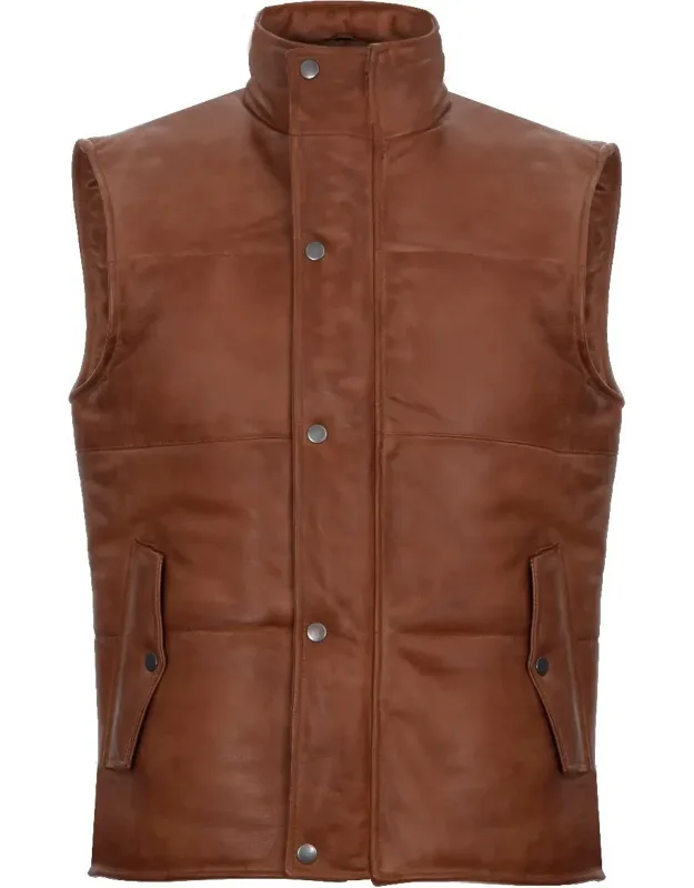 Puffer Warmer Waistcoat Sleeveless Padded Jacket
