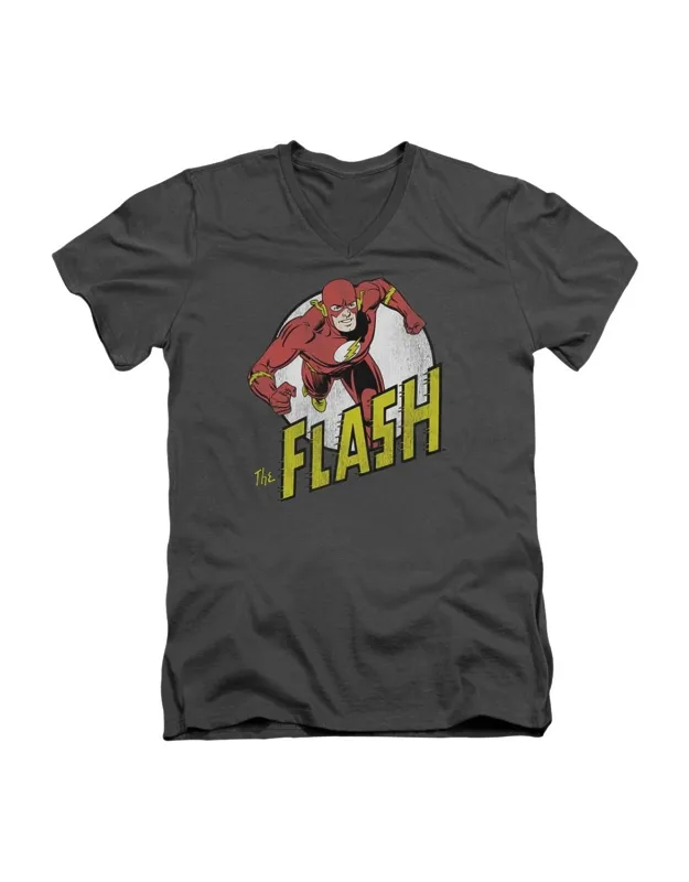 Flash Run V Neck Tee