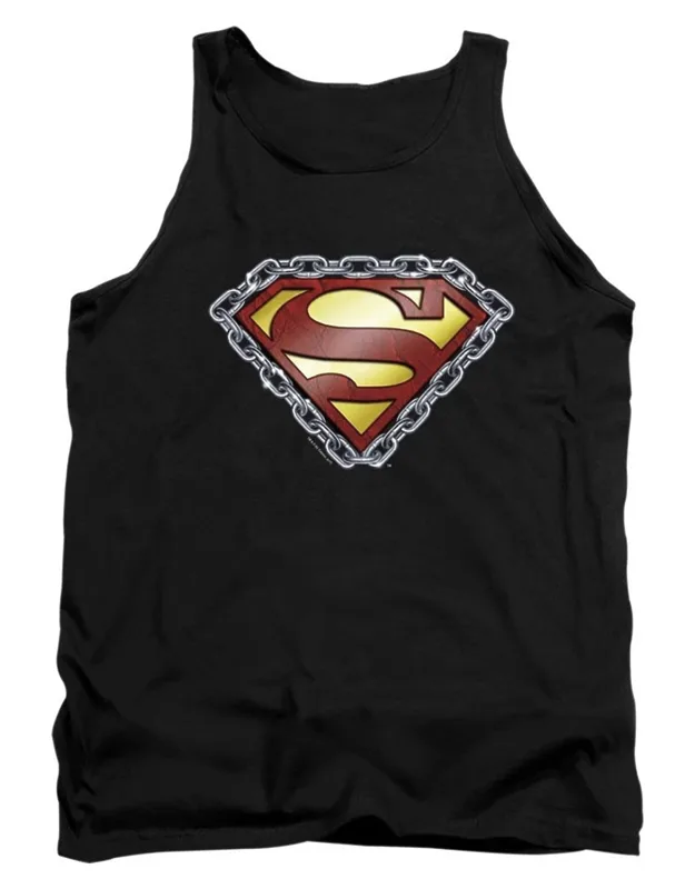 Superman Chained Shield Tank Top