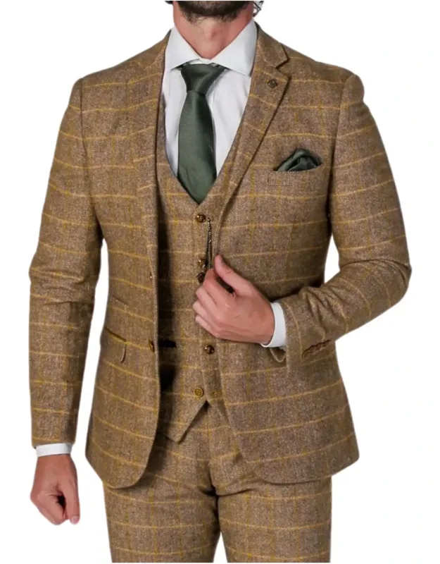 Harris 3 Piece Tweed Suit