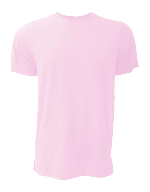 _canvas Jersey Crew Neck T-shirt With Ribbed Neckline And Double-stitched Hems_