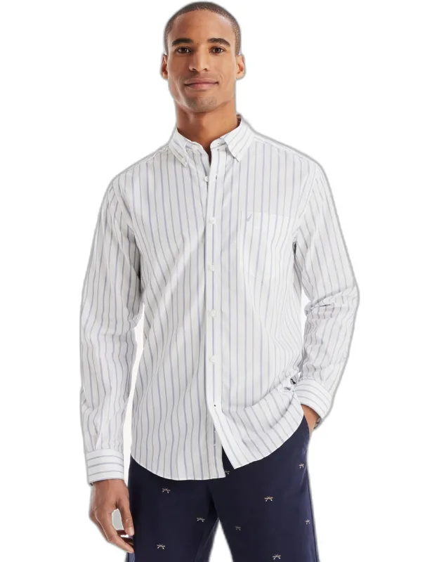 Classic Fit Plaid Shirt With Wrinkle-resistant