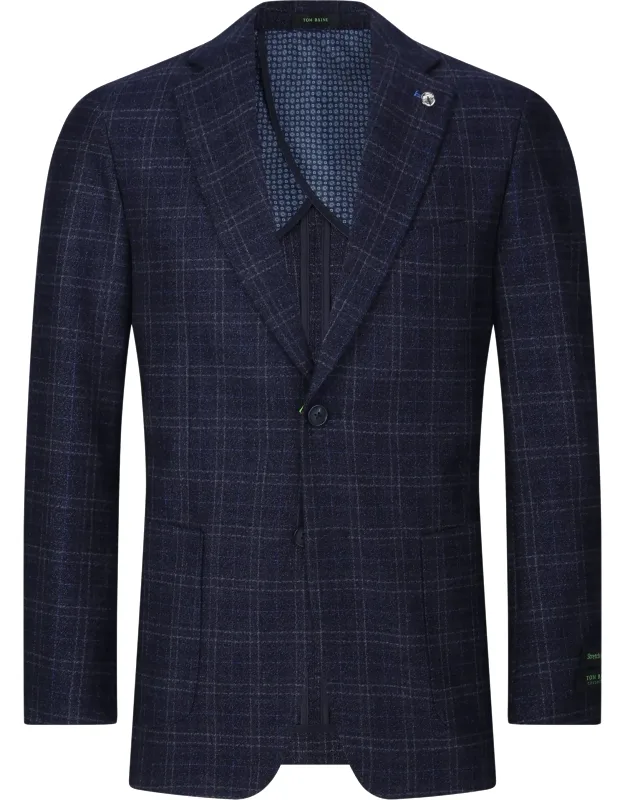 Performance Plaid Cashmere Feel Stretch Sport Coat