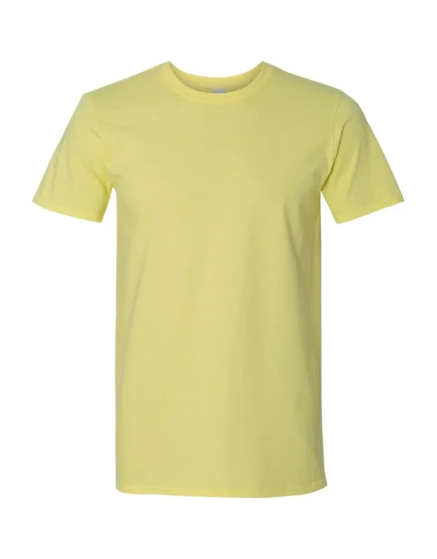Gildan Softstyle T-shirt, High Stitch Density, Tear Away Label