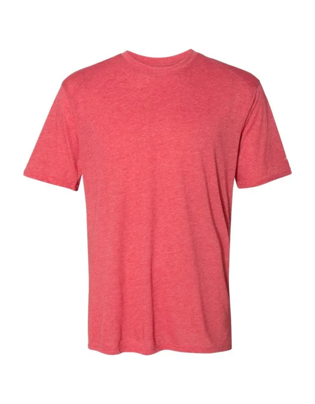 Triblend Performance T-shirt With Moisture Management And Antimicrobial Fabric