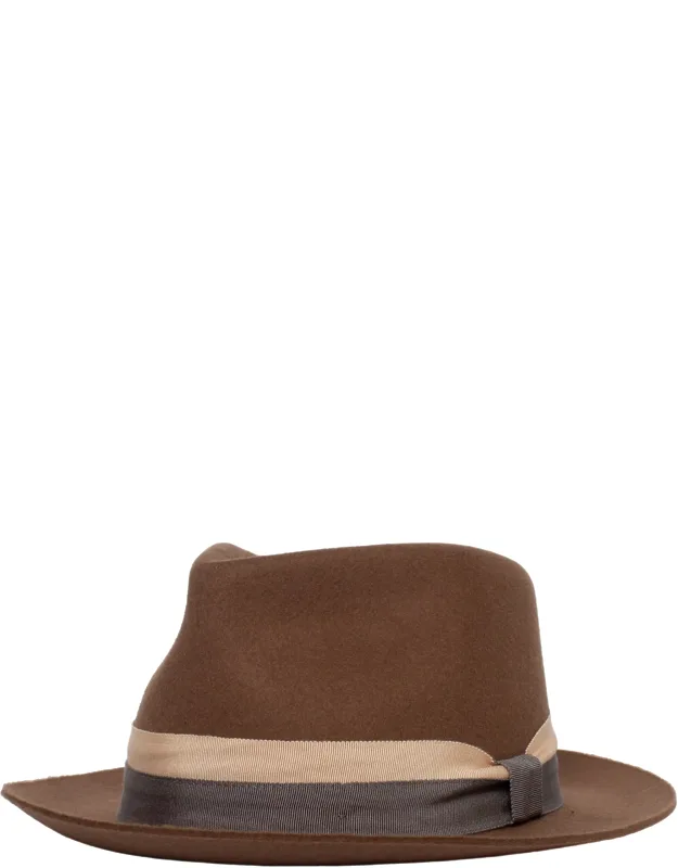 Wheeler Wool Felt Fedora Hat