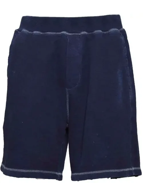 Cotton Relax Fit Bermuda Shorts