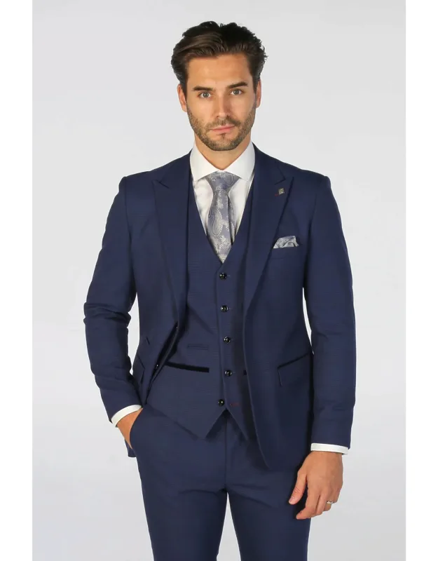 _checked 3 Piece Suit Formal Wedding With Tailored Fit And Three-piece Set_