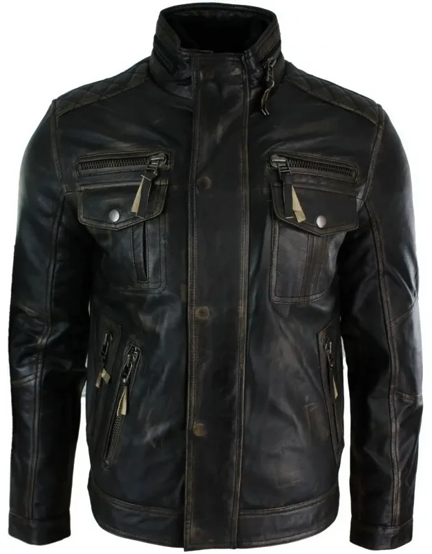 Leather Biker Jacket