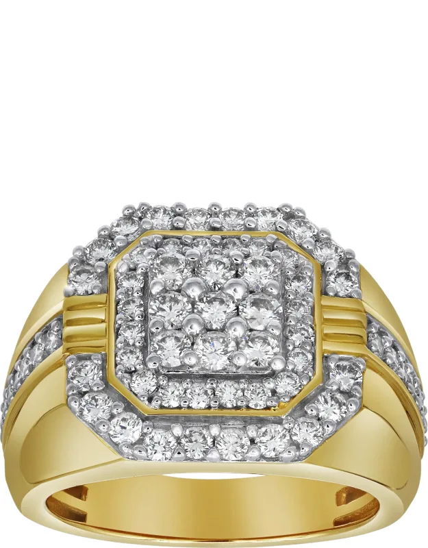 Golden Gloves Statement Ring - 1.75ct.