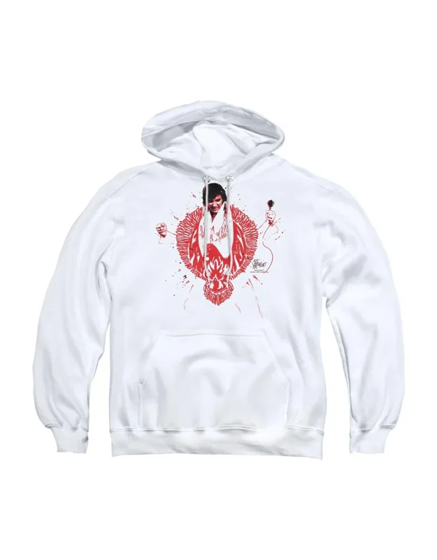 Elvis Presley Red Pheonix Hoodie - Stylish For Everyday Wear