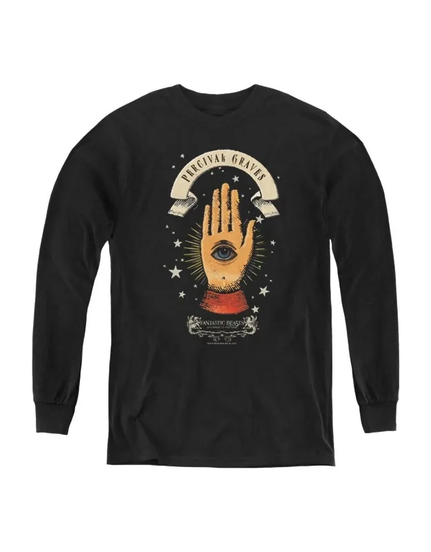 Fantastic Beasts Percival Graves Long Sleeve Tee