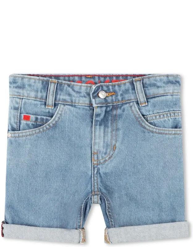 Denim Bermuda Shorts