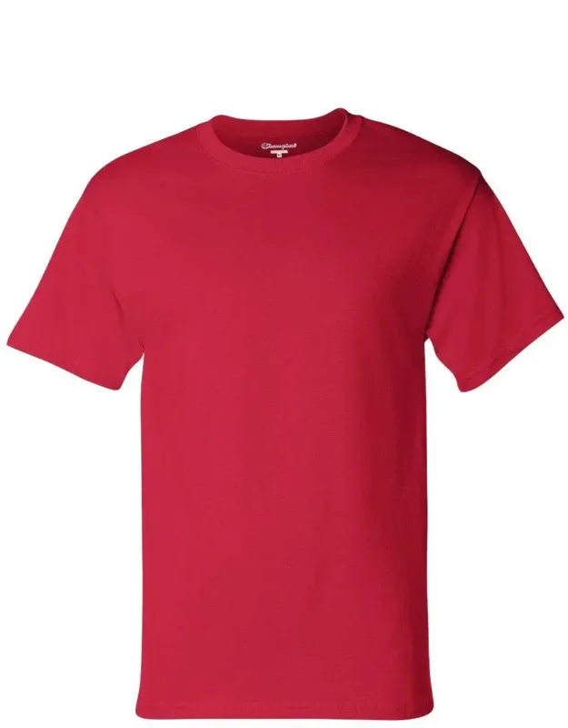 Short Sleeve T-shirt With Shoulder-to-shoulder Taping And Tag-free Neck Label
