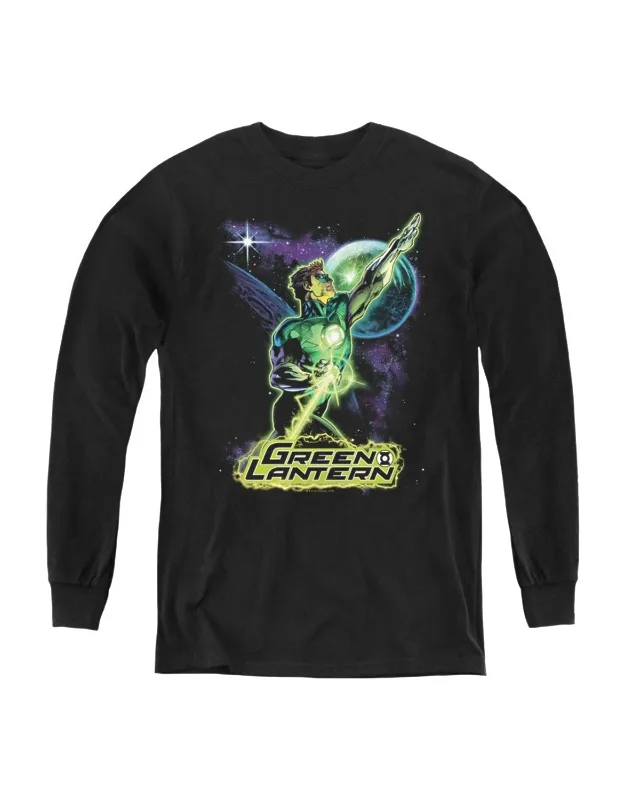 Justice League Of America Hal Galaxy Long Sleeve Tee