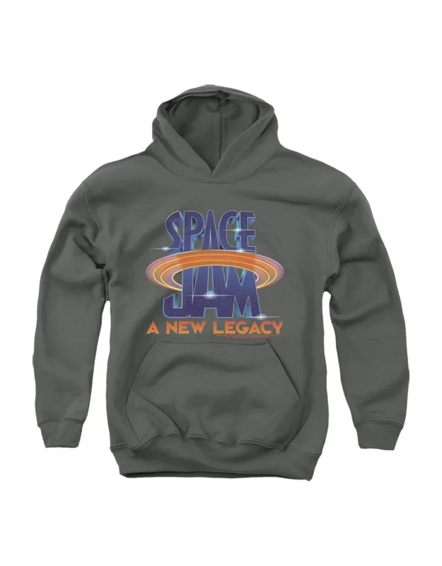Space Jam 2 Logo Youth Pull Over Hoodie - Stylish And Great For Everyday Wear