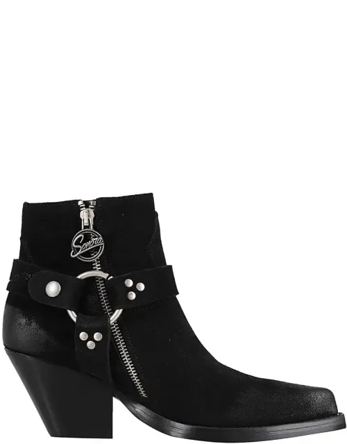 Jalapeno Belt Ankle Boots