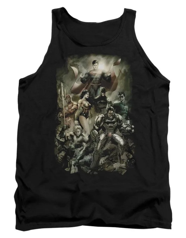 Justice League Of America Aftermath Tank Top