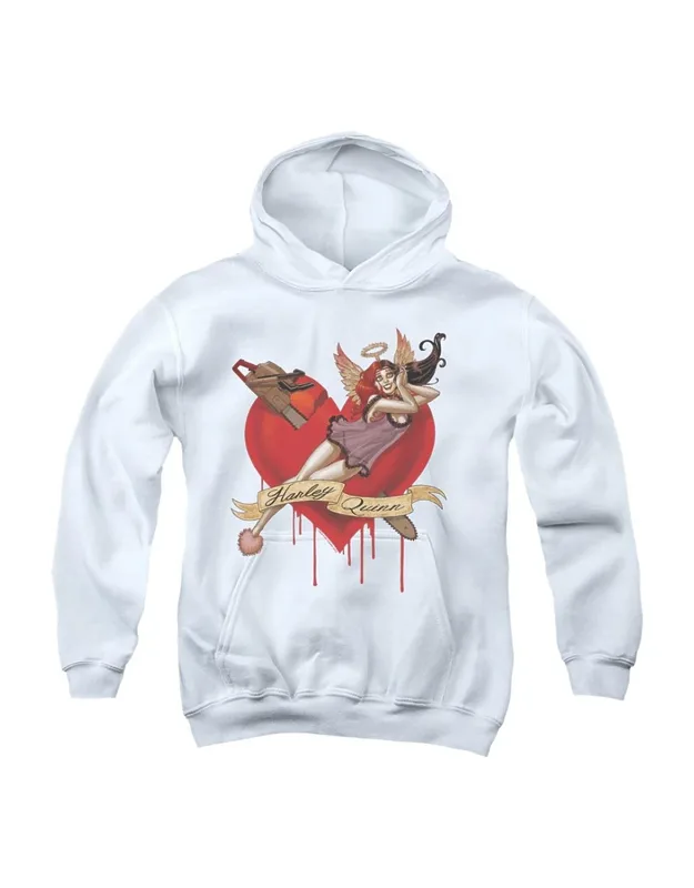 Batman Perfect Angel Youth Pull Over Hoodie - Stylish And Great For Everyday Wear