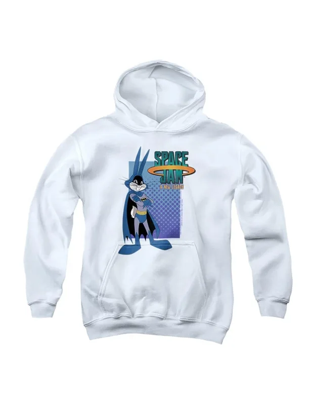Space Jam 2 Bugs Batman Youth Pull Over Hoodie - Stylish For Everyday Wear
