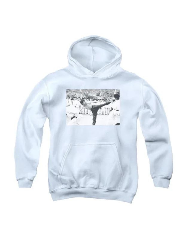 Bruce Lee Kick To The Head Stylish Everyday Wear Hoodie