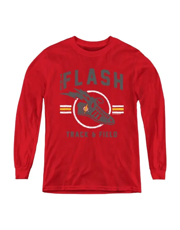 Justice League Of America Track And Field Long Sleeve Tee