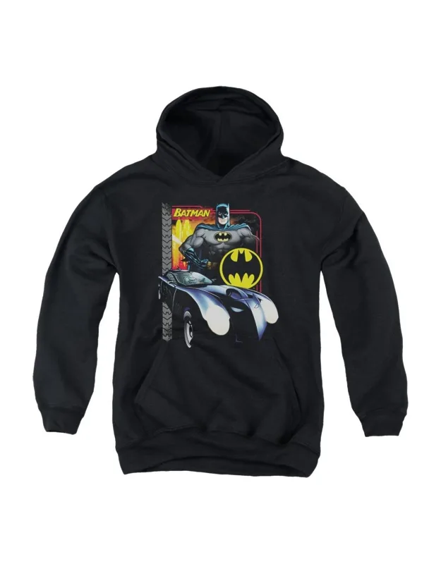 Batman Bat Racing Pull Over Hoodie