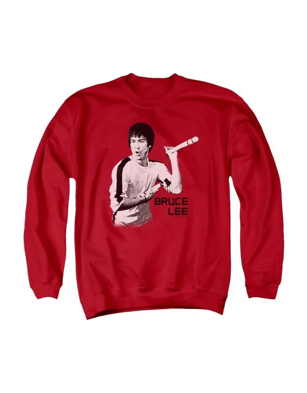 Bruce Lee Nunchucks Crewneck Sweatshirt - Stylish For Everyday Wear