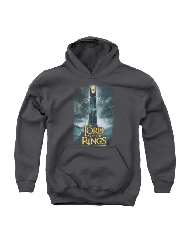 Lord Of The Rings Always Watching Youth Pull Over Hoodie Stylish Easy