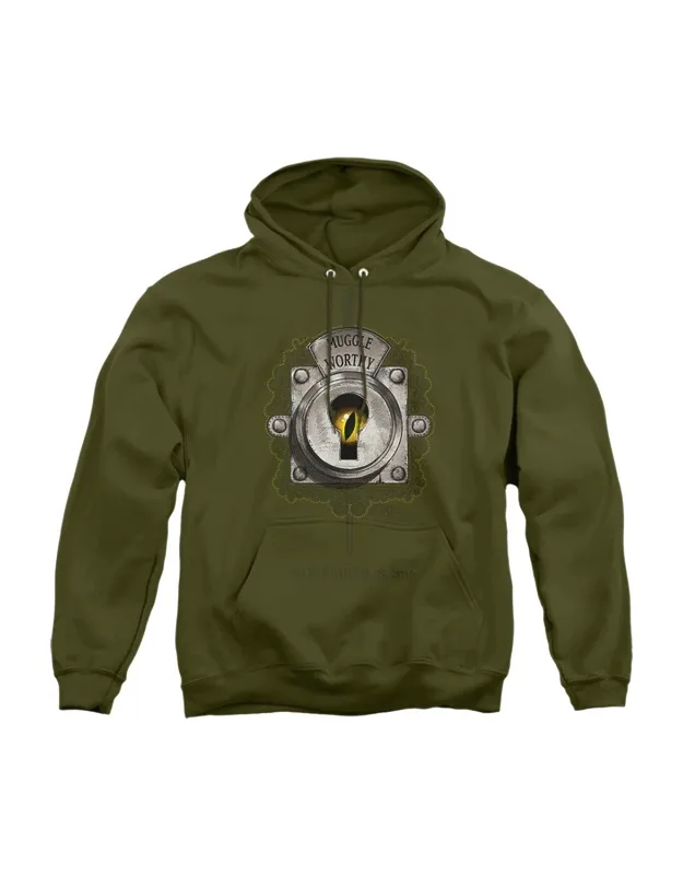 Fantastic Beasts Muggle Worthy Adult Pull Over Hoodie - Stylish And Great For Everyday Wear