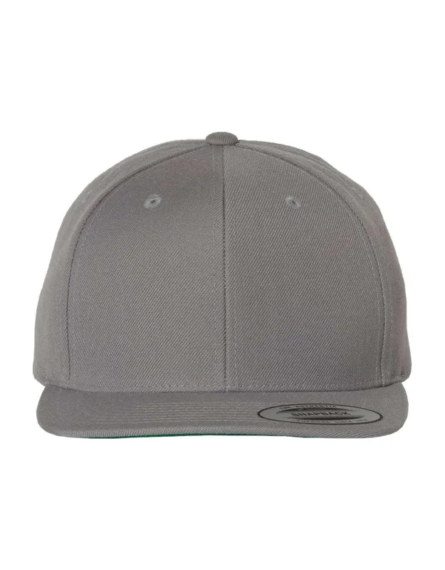 Flat Bill Snapback Cap